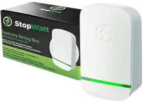 StopWatt device with product box