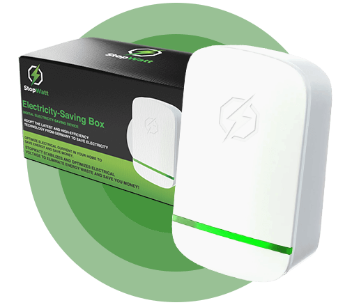 StopWatt device and product box