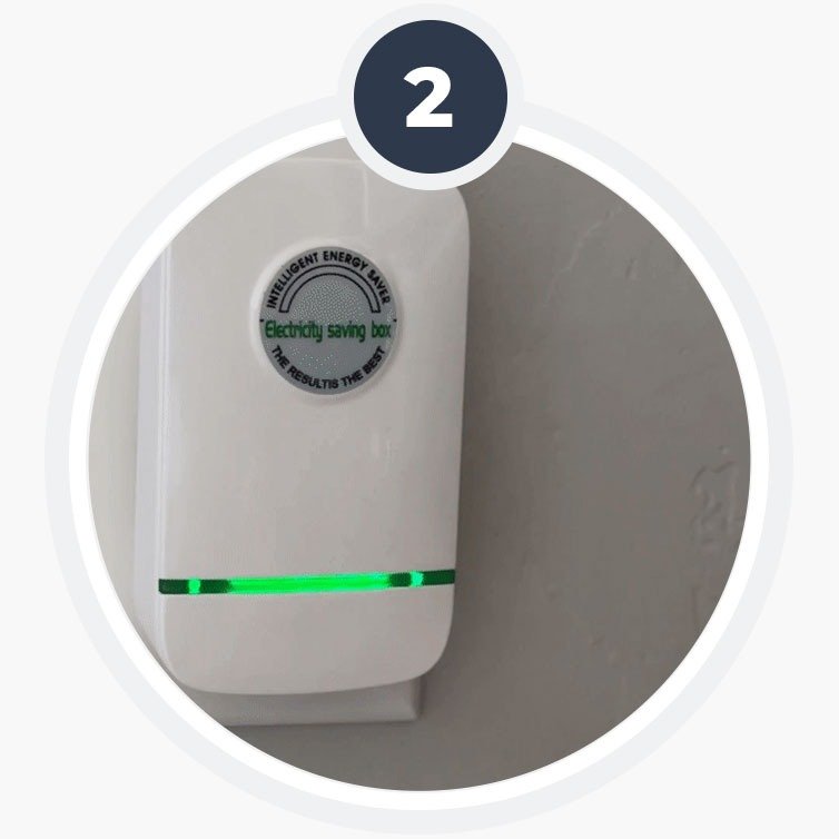 StopWatt operating with green light